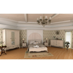 Кровать «Прованс» 160х200 бежевый воск