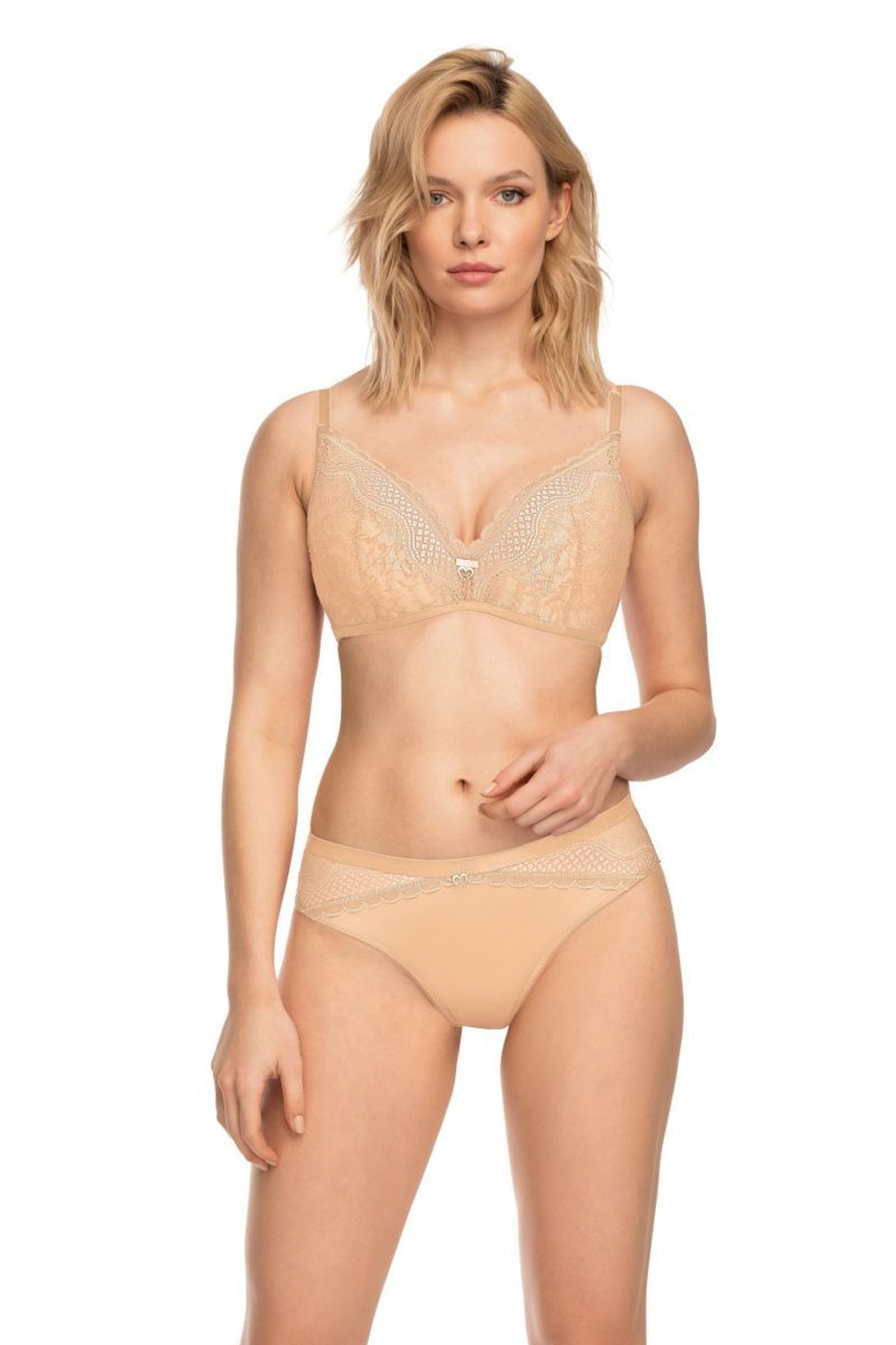 Супер пуш-ап бюстгальтер Clarisa (Размер: 80B) (Цвет: телесный)