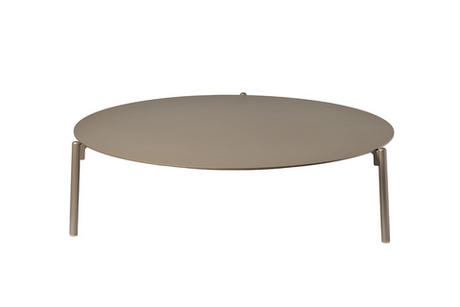 Стол журнальный уличный 100х28см Garda Decor Амбиансе L шампань