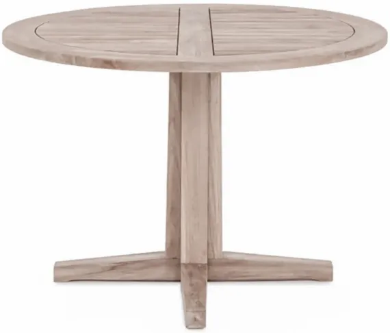 Обеденный стол Texel, Ø90 см, массив акации