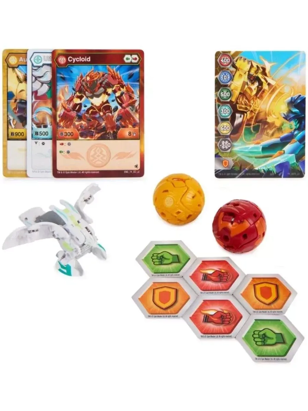 Набор 3 Бакугана игрушка трансформер Legends Sairus Ultra