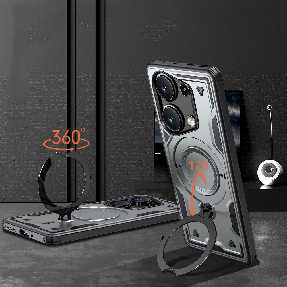 Чехол Magneto Case с кольцом для Xiaomi Redmi Note 13 Pro 4G