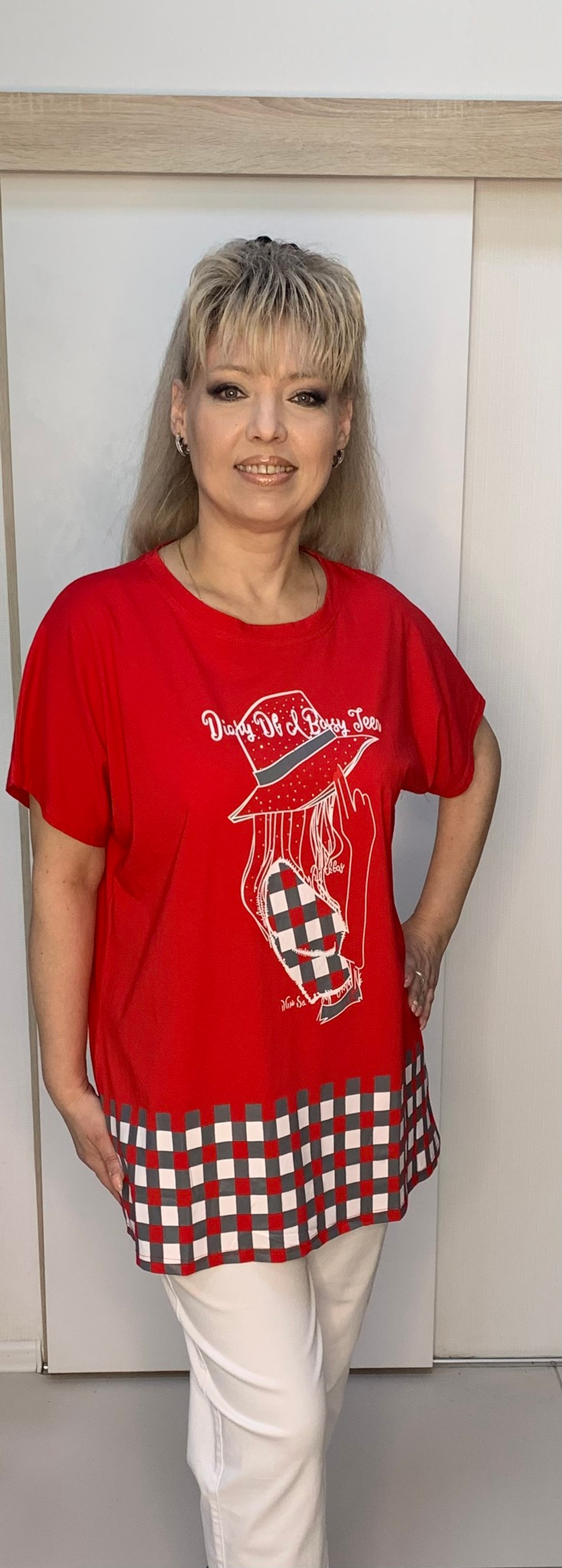 Футболка из хлопка с оригинальным изображением