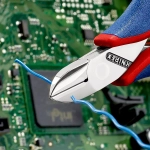 Кусачки боковые для электроники 115 мм Knipex 77 12 115