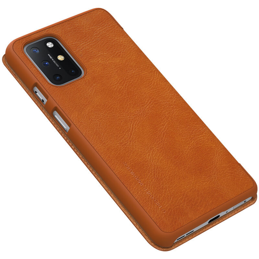 Кожаный чехол-книжка Nillkin Leather Qin для OnePlus 8T