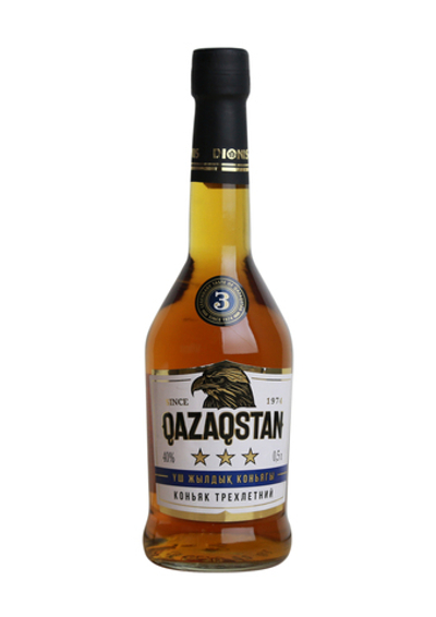 Коньяк Qazagstan 40% 0,5л 3*