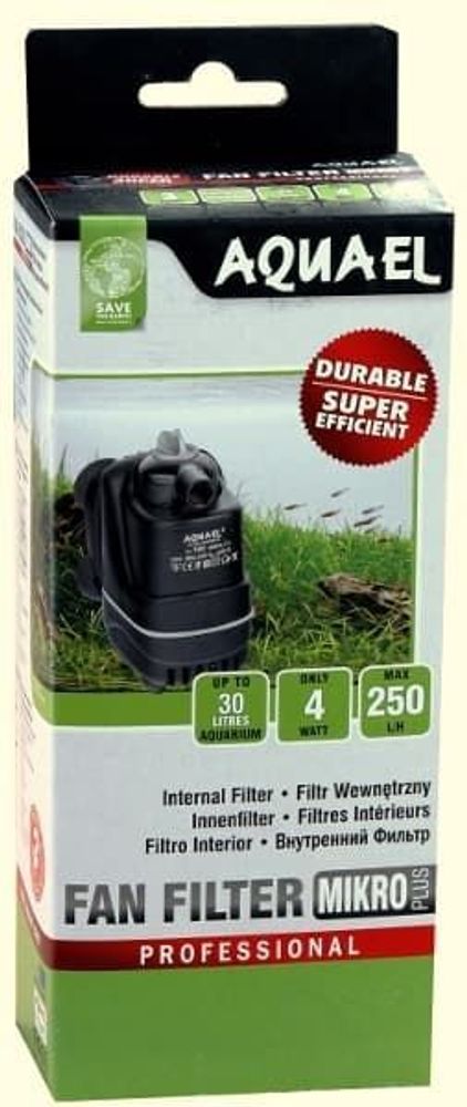 Помпа-фильтр (Aqua El) &quot;FAN-micro plus&quot;, 50-260л/ч