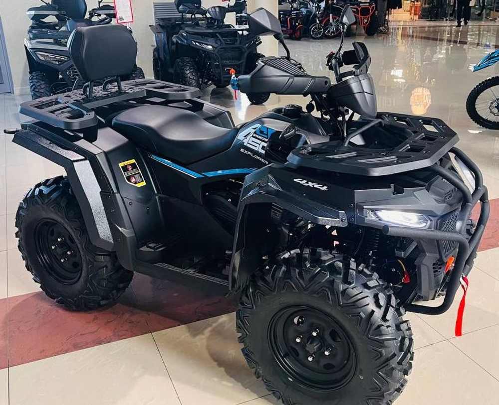 Квадроцикл (комплект для сборки) Explorer 450 Deluxe 4х4 EPS Черный матовый (RR)