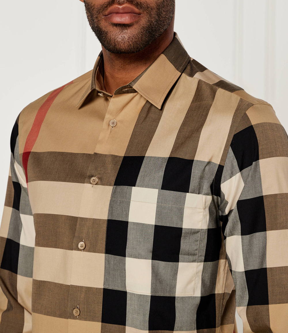 Рубашка Burberry - коричневый(8071445)