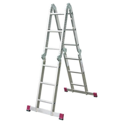 CORDA Шарнирная универсальная стремянка-трансформер,4*4 (085047)