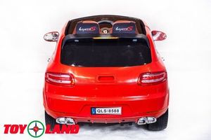 Детский электромобиль Toyland Porsche Macan красный