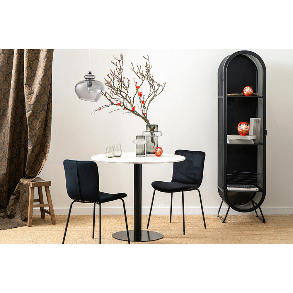 Ваза vayr, 30 см, серая