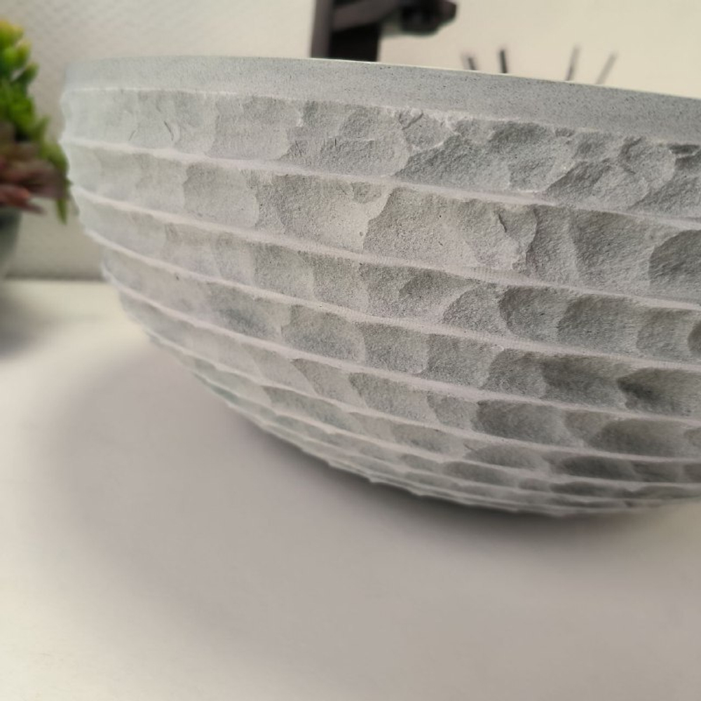 Раковина из андезита Bowl Blue Kecil Marmo BA-62912 40*40*15