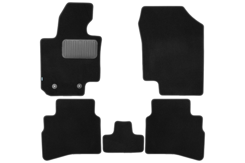 Коврики в салон  Москвич 3 2022- внедорожник 5 дв., 5шт (текстиль) арт.KLEVER0312300122110KH