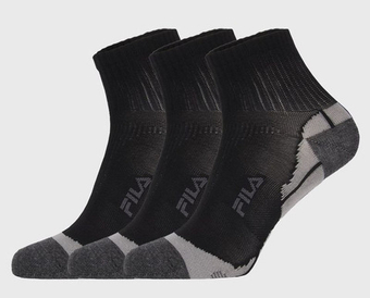 Теннисные носки Fila Calza Socks 3P - черный