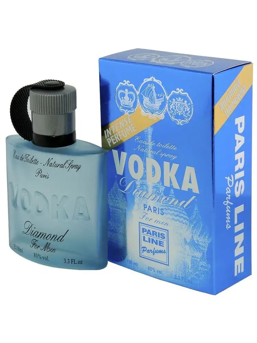 Туалетная вода для мужчин "VODKA DIAMOND" 100мл Россия