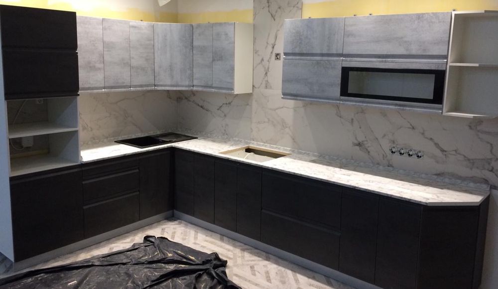 Модульная кухня "Бронкс" 1,8м Доломит