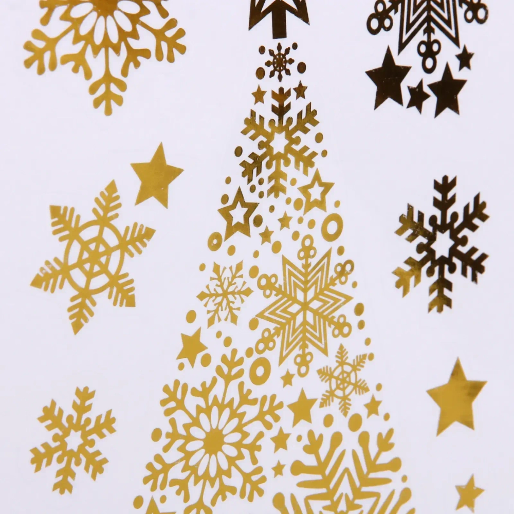 Наклейка на стекло «Волшебные переливы» 27*16 см, микс