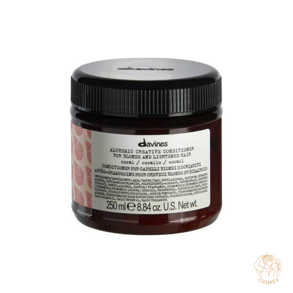 Alchemic creative conditioner for blond and lightened hair Coral - Креативный кондиционер "АЛХИМИК" для осветленных и натуральных блондов оттенок "коралл"