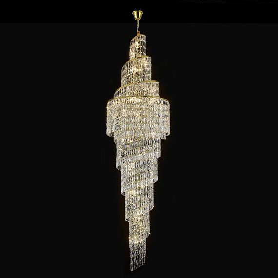 Каскадная люстра Newport 8246/C gold new М0068226