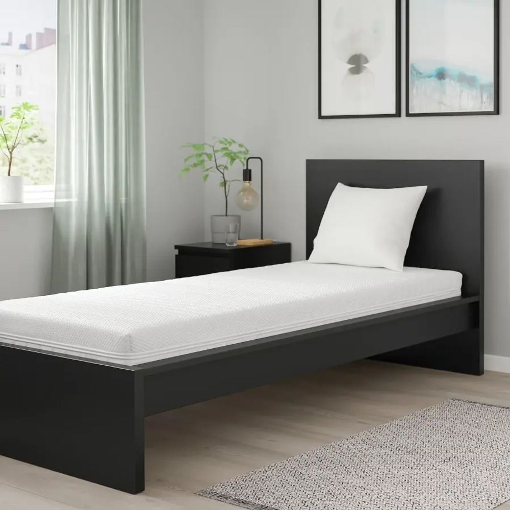 Матрас - ÅNNELAND / АNNELAND IKEA/ ОННЕЛАНД ИКЕА, 200х90 см, белый