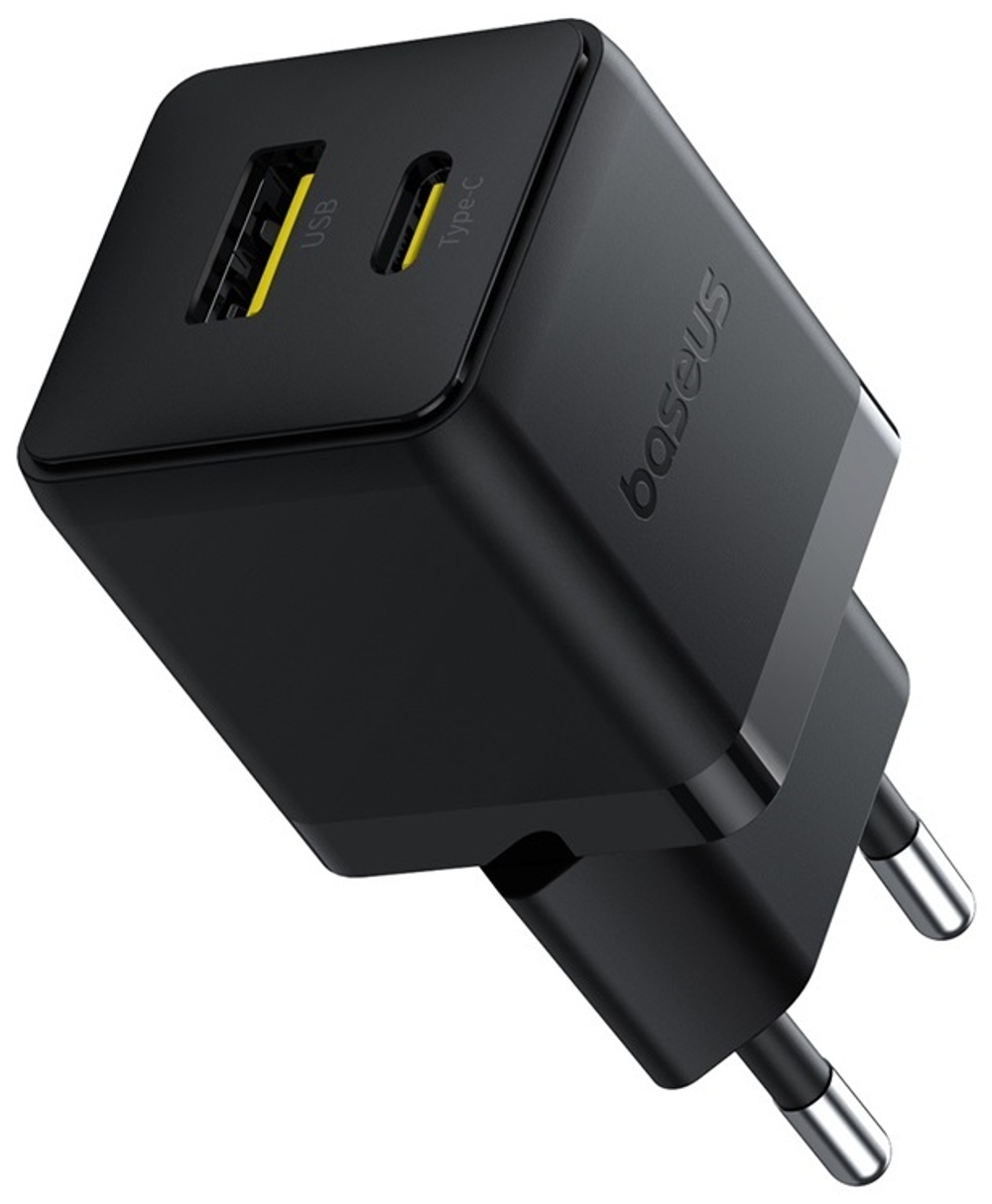 Зарядное устройство Baseus Palm USB Type-C, USB черный