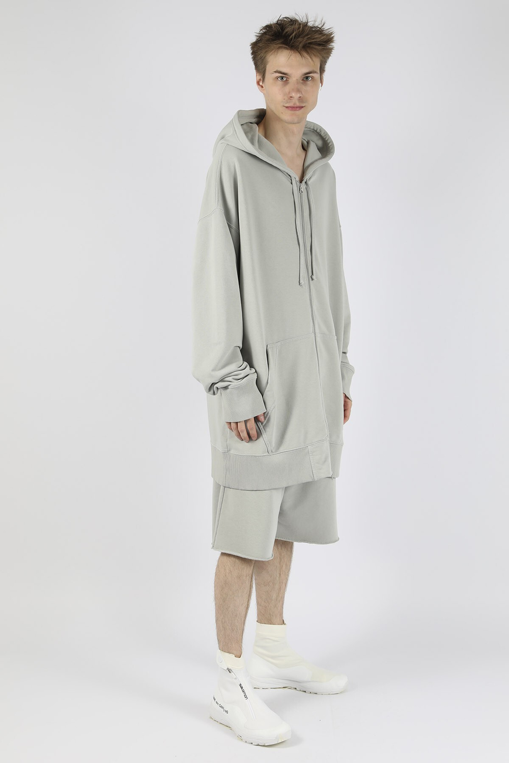 MM6 MAISON MARGIELA MM6 MAISON MARGIELA ХУДИ ДЛИННАЯ МУЖСКАЯ СЕРАЯ