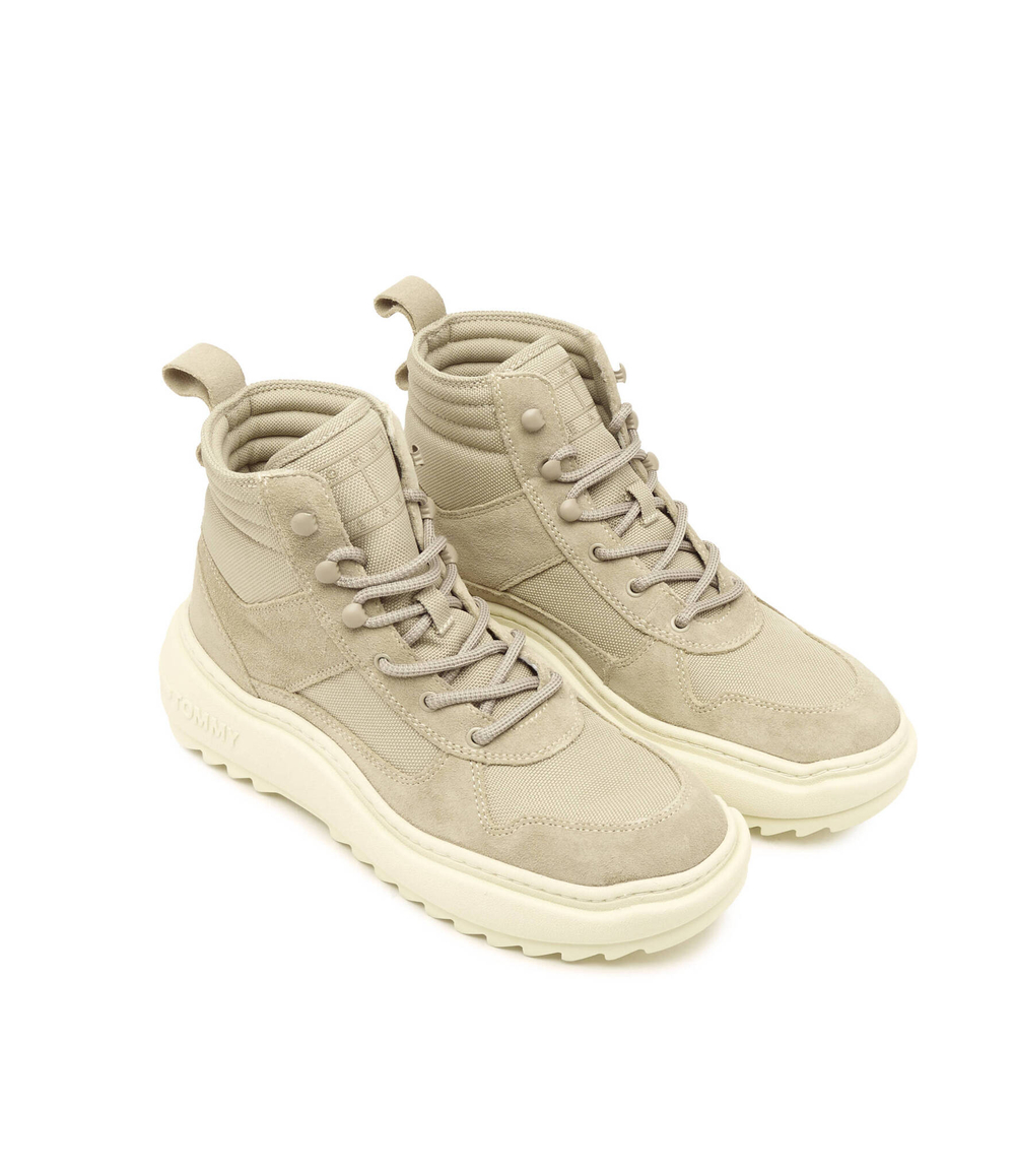 Кожаные трапперы tjm mix material Tommy Jeans - хаки(EM0EM01245)