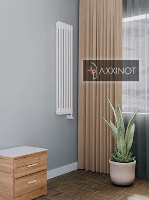Axxinot Sentir Electric 2120 - электрический вертикальный трубчатый радиатор высотой 1200 мм