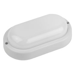 Светильник ЖКХ светодиодный ЭРА SPB-202-0-65K-012 IP65 12Вт 6500К 195x95 овал | Светильники для ЖКХ IP65