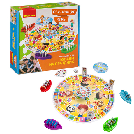 Настольная игра «Попади на праздник»