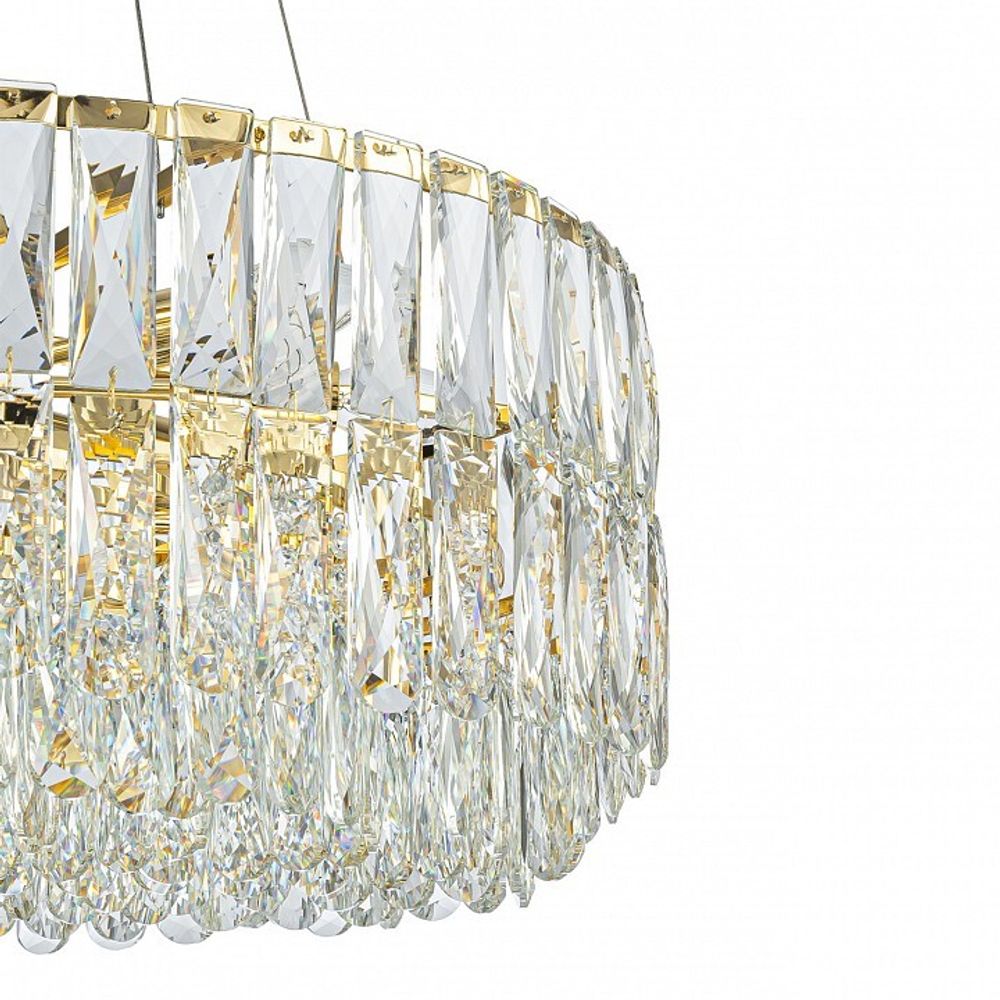 Подвесная люстра Indigo Vortice 12050/12P Gold