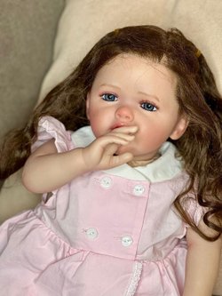 Кукла Реборн мягконабивная 60см в пакете (FA-334)