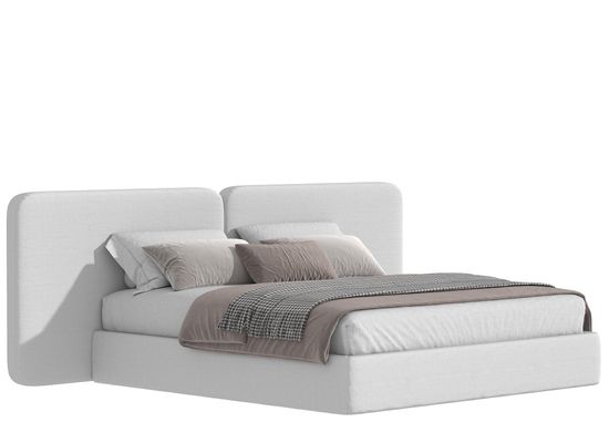 Кровать Nuvola с широким изголовьем