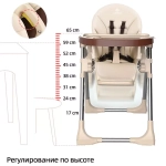 Стульчик для кормления Luxmom H580 (черный)
