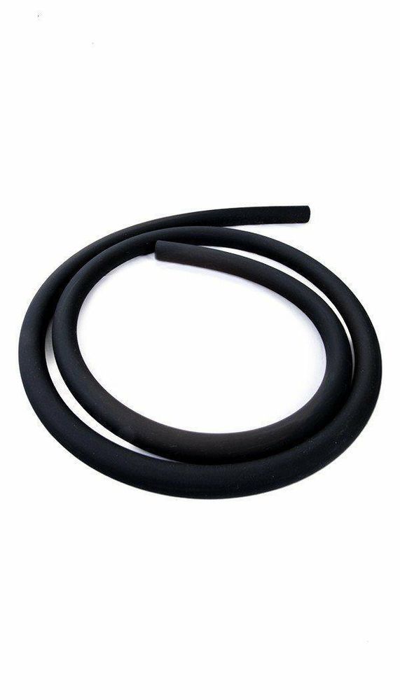 Silicone hookah hose Soft Touch Black