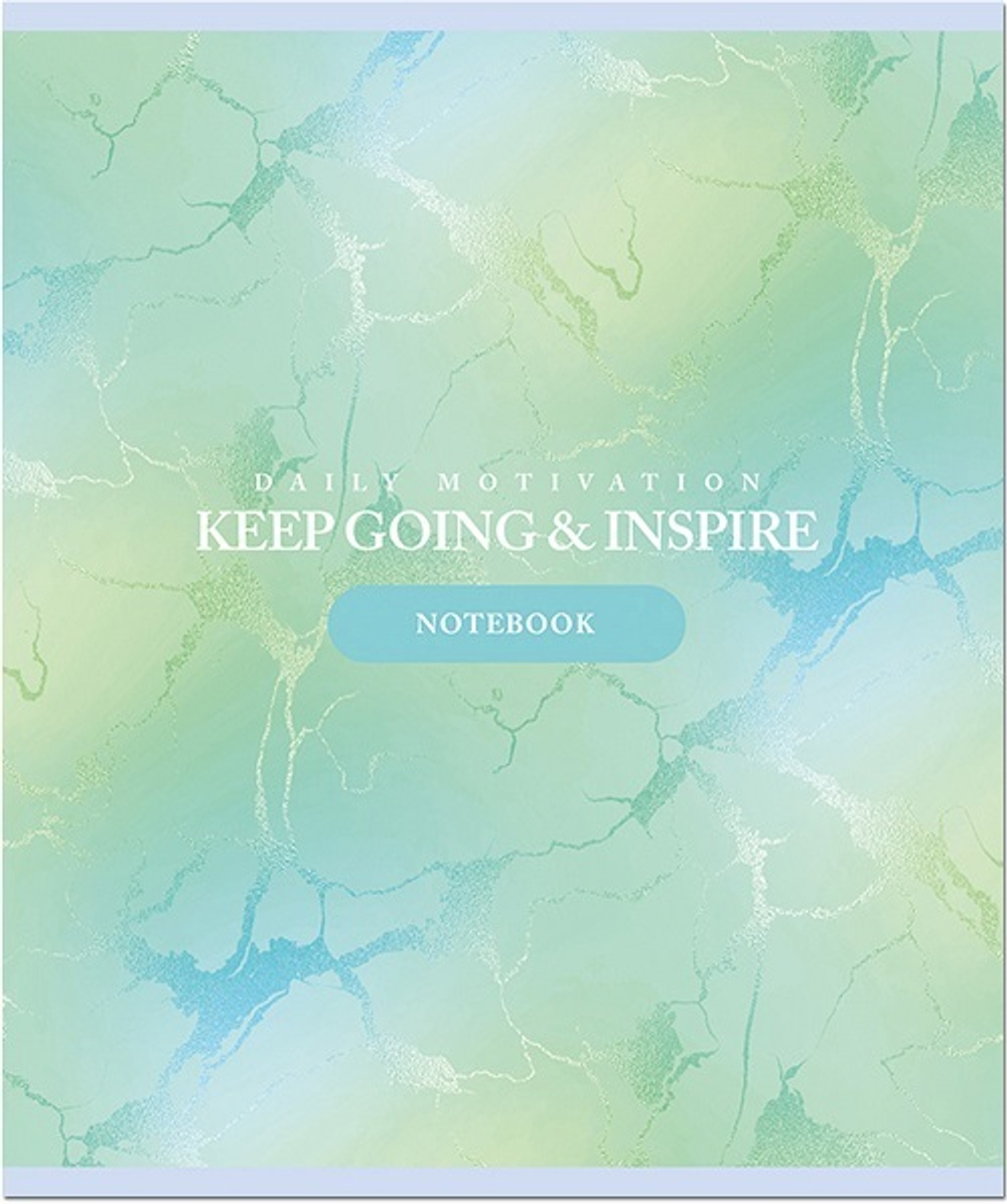 Тетрадь 170х203, 48л, SHINY OFFICE скрепка, 190г, 4+0+сплошной УФ-лак, клетка