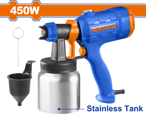 Краскораспылитель 450 Вт (8) WADFOW WEG1A02