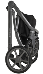 Детская коляска Roan Bass Next 3 в 1 с автокреслом Avionaut Silver Black RN023/1 Misty Mood