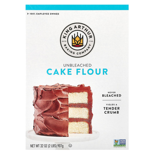 King Arthur Baking Company, Cake Flour, Unbleached, 32 oz (907 g)
