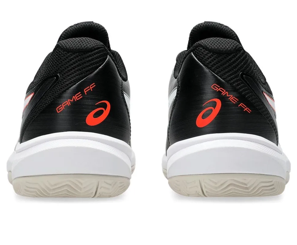 Мужские кроссовки теннисные Asics Game FF Clay/OC - black/cherry tomato