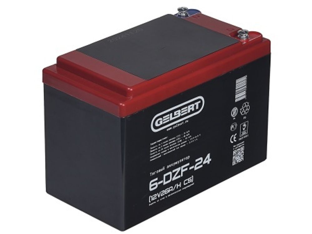 Тяговый аккумулятор Gelbert 6-EVF-80 (12V84A/H C5)