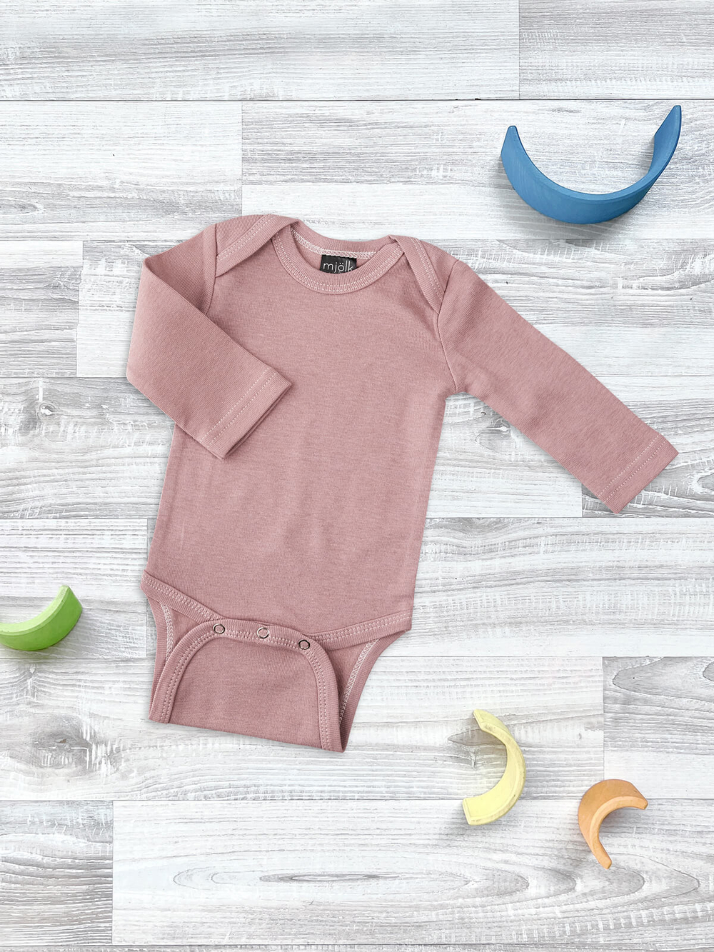 Боди Mjölk Desert Rose с длинным рукавом, уценка