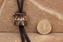 Бусина для темляка Пень (бронза) от мастерской Братьев Пешковых