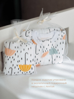 Двусторонний плед Mjölk Зонтики