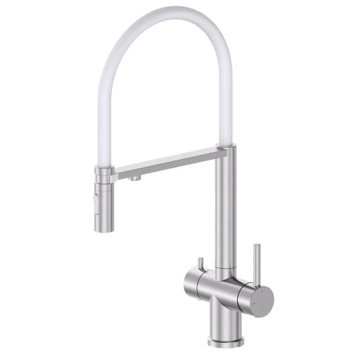 Смеситель для кухни c гибким изливом под фильтр VATTENDORF VF-0022F-BN(MW)