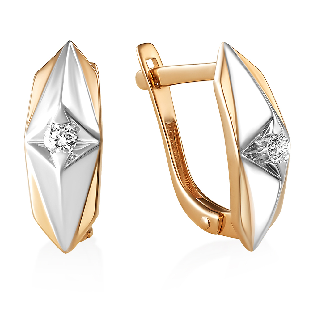 Серьги из золота 585 пробы