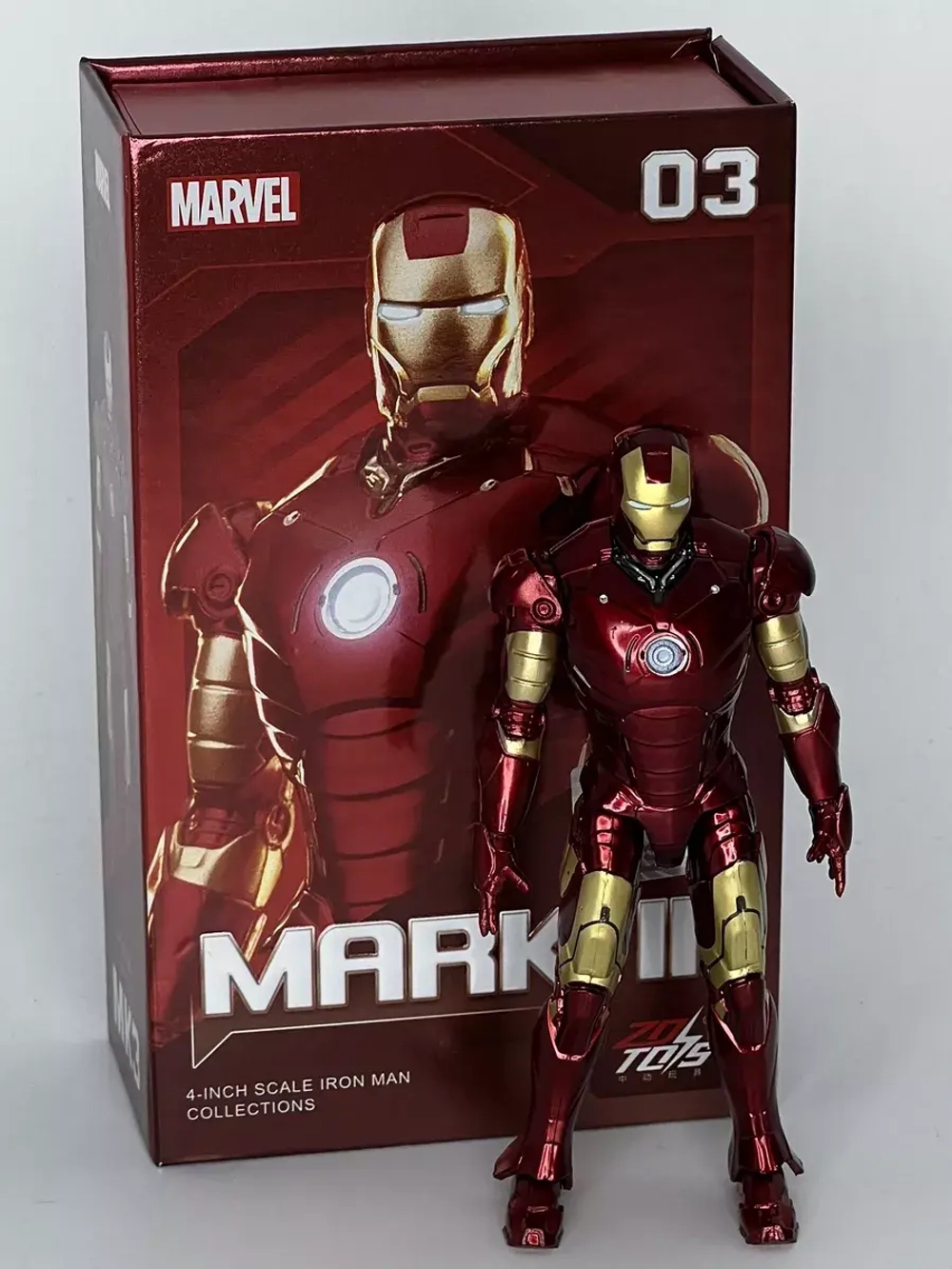 Фигурка Железный человек Марвел ZD Toys 1921-03 Mark 3