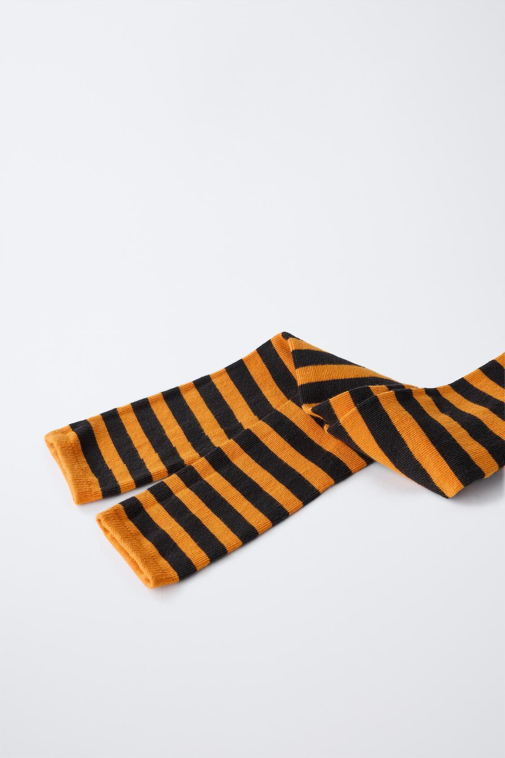 ZARA ПОЛОСАТЫЕ ЛЕГИНСЫ, ОРАНЖЕВЫЙ