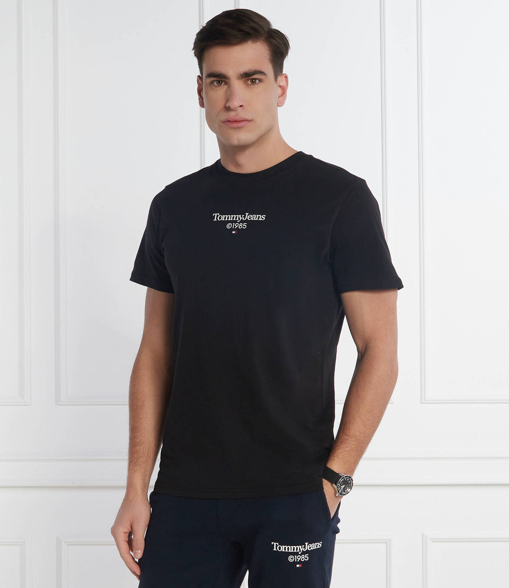Футболка ENTRY TEE EXT Tommy Jeans - черный(DM0DM18569)